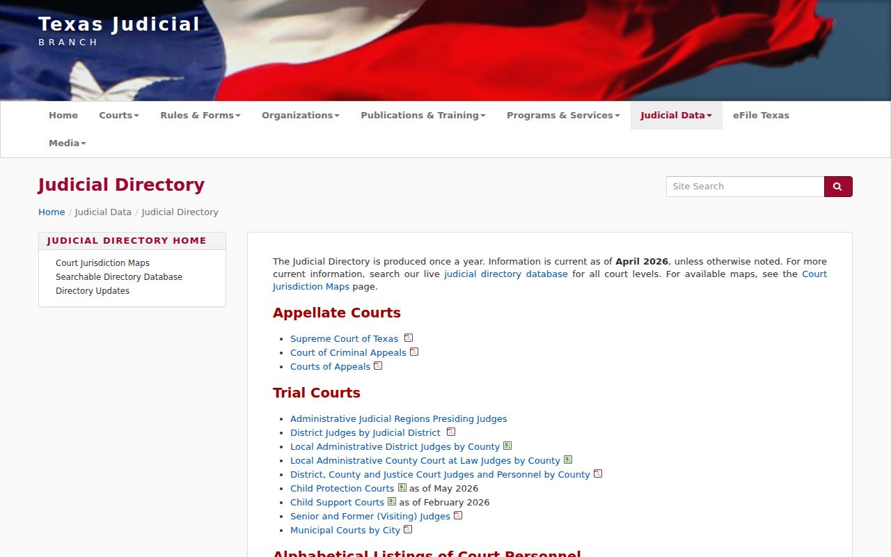 Titus County warrant search: Texas court directory and hierarchy